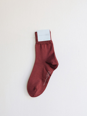 Trouser Crew Socks - Rosebud