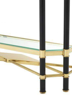 Eichholtz Florence Bookcase - Gold & Black