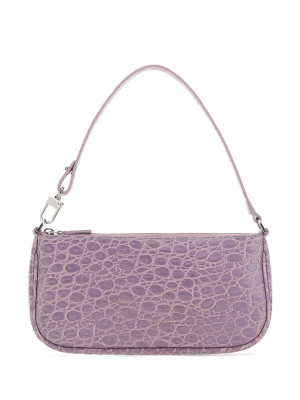 By Far Rachel Embossed Shoulder Bag