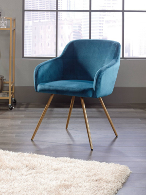 International Lux Occasional Chair Blue - Sauder