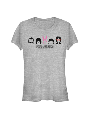 Junior's Bob's Burgers Iconic Hair T-shirt