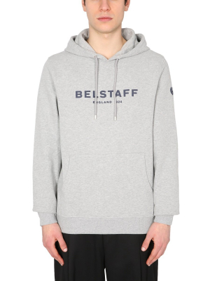 Belstaff 1924 Logo Printed Hoodie