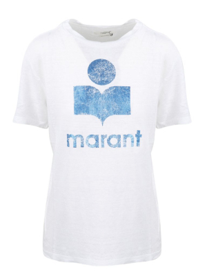 Isabel Marant Étoile Logo Print Crewneck T-shirt