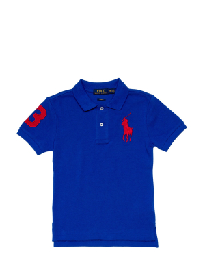 Ralph Lauren Kids Logo Embroidered Polo Shirt