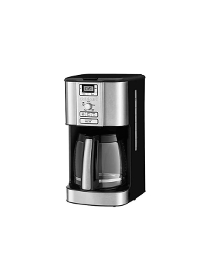 Cuisinart 14 Cup Brew Central 24 Hour Programmable Drip Coffee Maker With Glass Carafe (certified Refurbished)