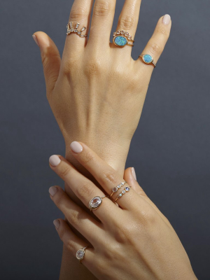 The Alice Opal Tablet Ring
