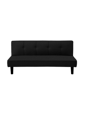 Lorrance 3 Seat Sofa Black - Serta
