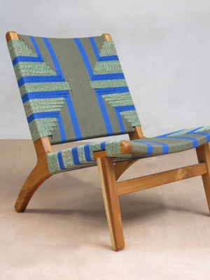 Masaya Manila Lounge Chair - Emerald Coast