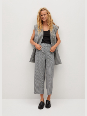 Printed Culotte Trousers