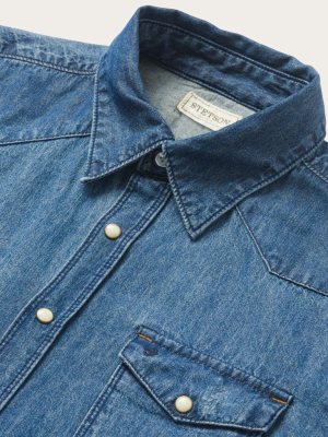 Medium Blue Denim Shirt