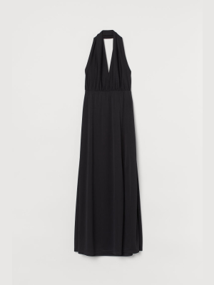 Long Halterneck Dress