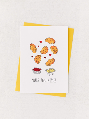 Humdrum Paper Nugs + Kisses Greeting Card