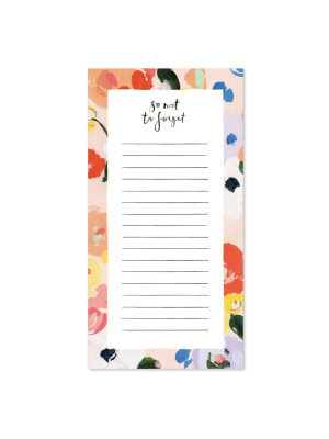Forget Not Notepad - Charlie/foliage