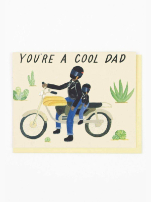 Motorcycle Dad Card