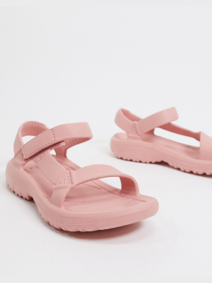 Teva Hurricane Drift Sandals In Rose Tan