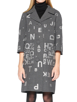 Eye Test Patch Pocket Coat