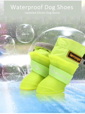 Snow Fleece Pet Boots