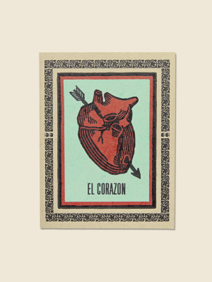 El Corazon Heart Card