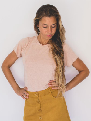 Dusty Pink Lorel Tee