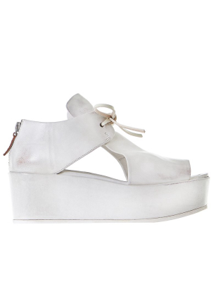 Lace-up Platform Shoes (mw4300-white)