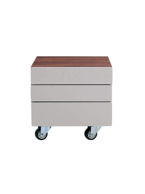 Modern Kutio Rolling Storage Cabinet