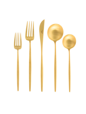 Moon Cutlery: Brushed Gold