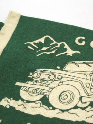 Going To The Mountains Is Going Home Pennant • Oxford Pennant Original