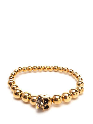 Alexander Mcqueen Skull Pendant Bracelet