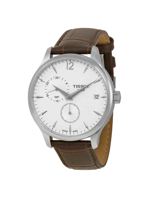 Tissot Tradition Gmt White Dial Men's Watch T0636391603700