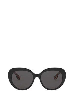 Burberry Eyewear Cat-eye Frame Sunglasses