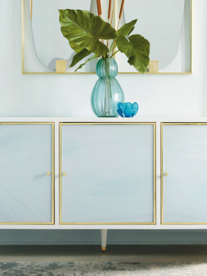 Seaglass Three Door Credenza