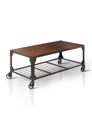 Orvelle Coffee Table Brown/dark Brown - Iohomes