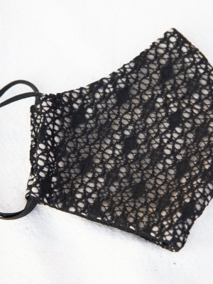 Net Mesh Lace Mask