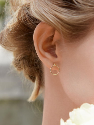 Orbit Fine Infinity Earrings