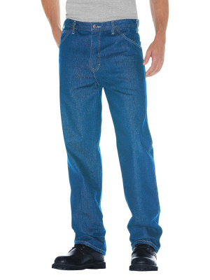 Dickies Men's Big & Tall Relaxed Straight Fit 5-pocket Denim Jeans