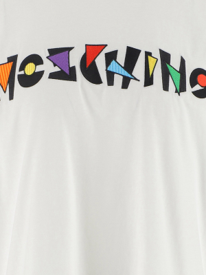 Moschino Logo Embroidered T=shirt