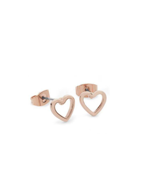 Triple Heart Drop Earrings