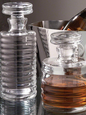 Ribbed Decanters Set Two