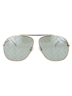 Fendi Eyewear Aviator Sunglasses