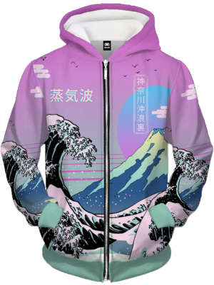 Peak Aesthetic Zip Up Hoodie