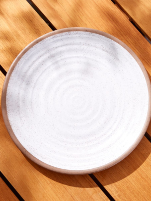 Caprice White Melamine Dinner Plate