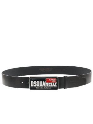 Dsquared2 Logo Buckle Belt