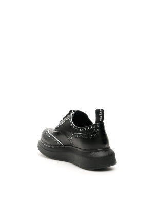 Alexander Mcqueen Platform Brogues Lace-up Shoes