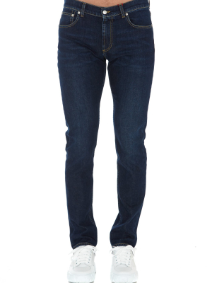 Alexander Mcqueen Straight Leg Jeans