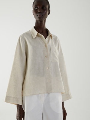 Boxy Linen Shirt