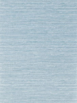 Sample Esparto Wallpaper In Blue From The Deya Collection By Matthew Williamson