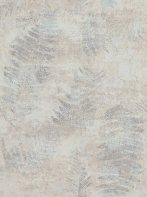 Modern Nature Wallpaper In Grey And Beige From The Loft Collection By Burke Decor