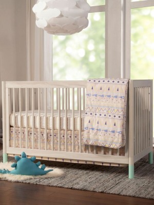Gelato 4-in-1 Convertible Crib With Toddler Bed Conversion Kit