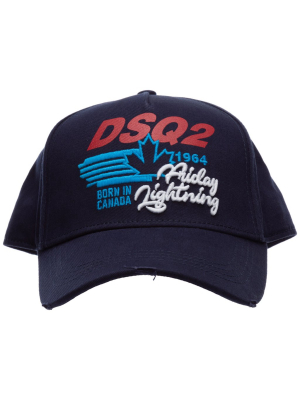 Dsquared2 Embroidered Logo Baseball Cap