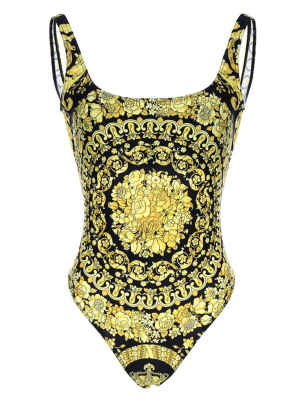 Versace Barocco Printed Swimsuit